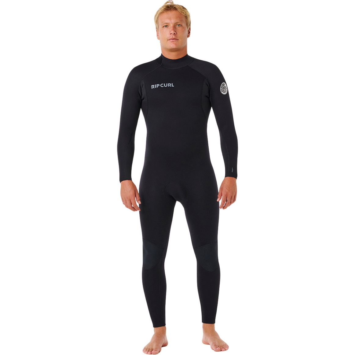 2026 Rip Curl M&auml;nner Trad 5/4mm R&uuml;ckenrei&szlig;verschluss Neoprenanzug 18QMFS - Black